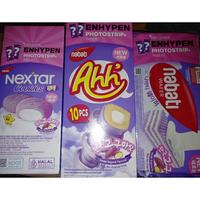 Gambar Best Saller Nabati X Enhypen Korean Goguma Nextar, Ahh, Wafer Dapat - AHH, Enhypen dari mnirestyy undefined 1 Tokopedia