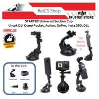 Gambar Suction Cup Glass Car Holder Mount DJI Osmo Pocket 3 Action 4 GoPro dari ReiCS Shop undefined 3 Tokopedia