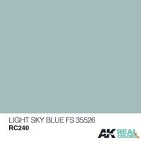 Gambar LIGHT SKY BLUE FS35526 RC240 - real color lacquer - cat model kit dari scale figure undefined 1 Tokopedia