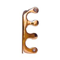 Gambar 75mm Plat Lindung Peti & Rack / Brass Skiffers - DCR1040G / Fern dari Heritage Brass undefined 2 Tokopedia
