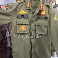 Gambar kain Luster kotak Seragam Satpol PP - no 22, 3 meter dari mytextile undefined 2 Tokopedia