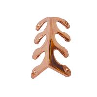 Gambar 75mm Plat Lindung Peti & Rack / Brass Skiffers - DCR1040G / Fern dari Heritage Brass undefined 3 Tokopedia