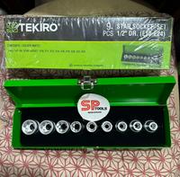 Gambar KUNCI SOCK SOK SHOCK SET BINTANG E FEMALE 1/2" TEKIRO 9PCS SC-SA0634 dari SPTools Makassar undefined 1 Tokopedia