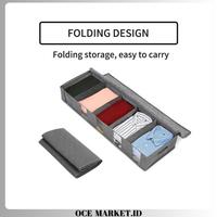Gambar Rak Pakaian Minimalis Folding Storage Box Rak Multi Slot - Gray dari OCE MARKET ID undefined 2 Tokopedia