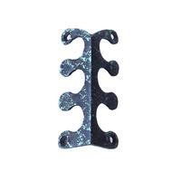 Gambar 75mm Plat Lindung Kaki Kursi Kuningan / Skiffers - DCR1040F / Fern dari Heritage Brass undefined 1 Tokopedia