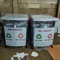 Gambar Tempat sampah outdoor 2in1 topi knockdown dari HM Mandiri Baru undefined 4 Tokopedia
