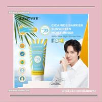 Gambar azarine cicamide barrier sunscreen moisturizer spf 35 PA++++ (biru) dari murnikosmetik undefined 1 Tokopedia