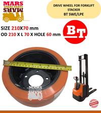Gambar Roda Drive Wheel BT SWE 120 LPE200 Stacker Truck 210x70 / 82 60mm 1210 dari Roda Specialist undefined 3 Tokopedia