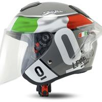 Gambar Helm Bip Plast motif leopard sni - Leo Bk glossy, XL dari Seputar Helmet undefined 3 Tokopedia