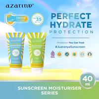 Gambar azarine cicamide barrier sunscreen moisturizer spf 35 PA++++ (biru) dari murnikosmetik undefined 5 Tokopedia