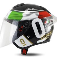 Gambar Helm Bip Plast motif leopard sni - Leo Bk glossy, XL dari Seputar Helmet undefined 2 Tokopedia