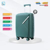 Gambar Koper Parkson PP-6 Travel Cabin & Bagasi Size 20/24/24 Inc Expandable - HIJAU DAUN, 20 INC dari PusatKoper_Id undefined 1 Tokopedia