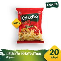 Gambar Criscito Potato Stick Original - 20gr / 60gr - 20gr dari Momogi snack undefined 1 Tokopedia