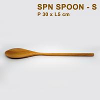 Gambar Nicole's Natural SPN Spoon - S Wooden Spoon Sendok Kayu Jati nicoles dari Nicole's Natural undefined 2 Tokopedia