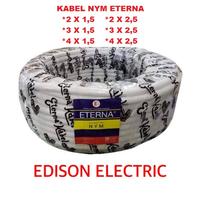 Gambar Kabel NYM ETERNA 2x1,5 2x2,5 3x1,5 3x2,5 4x1,5 4x2,5 Tunggal 50M 100M - 2x1,5 50M dari EDISON ELECTRIC undefined 1 Tokopedia