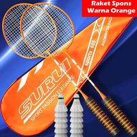 Gambar BBAK Raket Bulu Tangkis Isi 2 pcs/raket badminton origin/ raket - Pink, Raket + tas dari setiarizqi85 undefined 3 Tokopedia