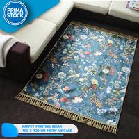 Gambar Karpet Rug Mat Motif Vintage Ruang Tamu 120 x 180 CM Kamar Lembut Tali - MOTIF RANDOM  dari Prima Stock undefined 3 Tokopedia