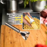 Gambar [COD] Tseloop C1030 Peraut Jagung Stainless Steel Praktis Serbaguna dari Tseloop Mall undefined 5 Tokopedia