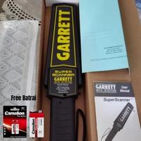 Gambar GARRETT METAL DETECTOR USA SUPER SCANNER GARANSI 1 TH - ORIGINAL ORI dari Solutions Safety undefined 1 Tokopedia