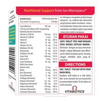 Gambar Vitabiotics Isomenopace 30 Tablet - Soy Isoflavones Suplemen Menopause dari Vitabiotics Indonesia undefined 3 Tokopedia