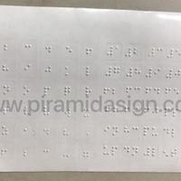 Gambar Keyboard Sticker Braille Tuna Netra Low Vision Alat Bantu Difabel - besar, mouse+keybord dari Piramida Sign undefined 1 Tokopedia