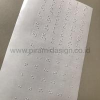 Gambar Keyboard Sticker Braille Tuna Netra Low Vision Alat Bantu Difabel - besar, mouse+keybord dari Piramida Sign undefined 2 Tokopedia