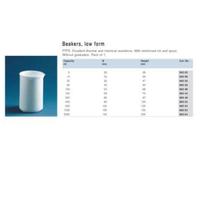 Gambar BEAKER PTFE 1000mL. Gelas Kimia Teflon Tahan Panas & Tahan Kimia.BRAND dari labcreative undefined 2 Tokopedia