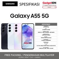 Gambar SAMSUNG GALAXY A55 5G 12/256GB GARANSI RESMI SAMSUNG INDONESIA - 8/256GB - BLACK, FREE 30 BONUS dari GadgetIDN undefined 3 Tokopedia
