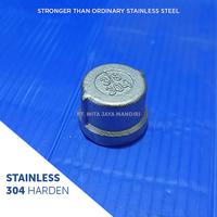 Gambar Dop End Round Cap 3/8" Penutup Stainless SS 304 inch Fitting Pneumatic dari Sedia Teknik undefined 1 Tokopedia