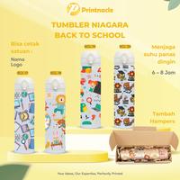 Gambar Costum Tumbler Niagara Anak Gambar back to school tahan panas dingin - Box Hampers dari Printnacle undefined 4 Tokopedia
