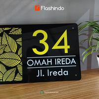 Gambar nomor rumah akrilik nomor kamar kost akrilik nomor kamar hotel custom - 11x8cm, Hijau dari Flashindo Mandiri Sejahtera undefined 3 Tokopedia