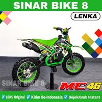 Gambar Mini Trail Lenka MC 46/Motor Bensin Anak - Hijau dari Toko Sepeda Sinar Bike 8 undefined 5 Tokopedia