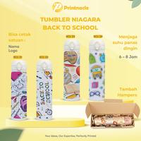 Gambar Costum Tumbler Niagara Anak Gambar back to school tahan panas dingin - Box Hampers dari Printnacle undefined 3 Tokopedia