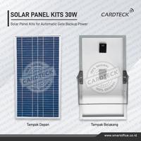 Gambar Solar Panel Kits 30Watt Backup Power for Automatic Gate DC24V Cardteck - SolarPanelKits dari FOCUS SECURITY STORE undefined 5 Tokopedia