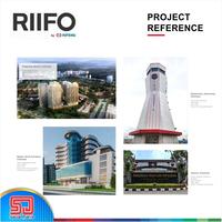 Gambar RIIFO Elbow With Cover 20mm Lbow Sambungan sudut pipa kabel listrik Conduit 5/8" Limaperdelapan inch dari Sadar Jaya Maju undefined 2 Tokopedia