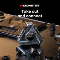 Gambar Monster XKT22  Bluetooth Earphone TWS Headset Earbuds Headphone - Abu-abu dari Wecool Store_NEW undefined 5 Tokopedia