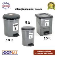 Gambar NEW!! TEMPAT SAMPAH INJEK ATARI 5L-10Liter Bulet Kotak /T.Sampah Medis - 5 liter Bulet dari Syafajaya12 undefined 1 Tokopedia