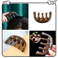 Gambar Sisir Pijat Kepala Bahan Kayu Scalp Message Comb Pijat Rambut Kepala dari TutuMart undefined 3 Tokopedia