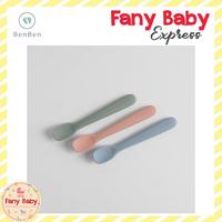Gambar New Product Benben Silicone Baby Spoon - GREEN dari minimumloser undefined 4 Tokopedia