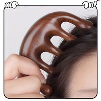 Gambar Sisir Pijat Kepala Bahan Kayu Scalp Message Comb Pijat Rambut Kepala dari TutuMart undefined 2 Tokopedia