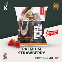 Gambar JAVALAND Bubuk Minuman PREMIUM Strawberry 1 Kg Cocok untuk Minuman Dingin & Ice Blend Halal Indonesia dari kedaibubuktangerang undefined 2 Tokopedia