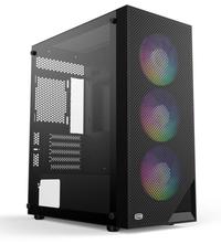 Gambar PC Cooler C3-B310 TG microATX PC Case + 4x 120mm SRGB Fan - Black dari DYNAMIX IT undefined 3 Tokopedia