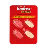 Gambar Bodrex Extra Obat sakit kepala 1 strip isi 4 dari Cassidy medical scientific undefined 1 Tokopedia