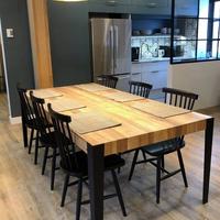 Gambar Meja Makan Kayu Jati Perhutani Premium. Ketebalan Kayu 5 Cm dari CV. PANDAWALIMA FURNITURE undefined 2 Tokopedia