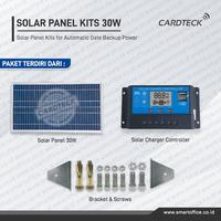 Gambar Solar Panel Kits 30Watt Backup Power for Automatic Gate DC24V Cardteck - SolarPanelKits dari FOCUS SECURITY STORE undefined 4 Tokopedia