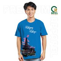 Gambar Kaos Pria Kaos Wanita Baju Distro T Shirt Wisata Bali Indonesia Basic - Motif 3, S dari gryel apparel undefined 4 Tokopedia