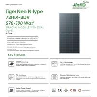 Gambar Jinko Solar Cell / Panel Surya 550WP SNI Mono Tier 1 Bukan Trina Longi - Opsi Lain dari SuryaLux undefined 3 Tokopedia