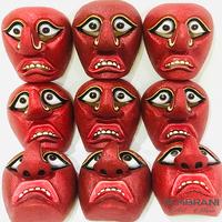 Gambar BATOK TOPENG GANONG PAKEM | Batokan Ganongan Kualitas Pentas dari SEMBRANI ART STORE undefined 4 Tokopedia