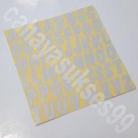 Gambar Cutting Sticker Alphabet Abjad Huruf Font Miring Stiker Label Variasi dari Lotto_shop undefined 2 Tokopedia