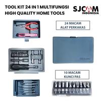 Gambar TOOLS BOX SET 24 IN 1 Tools Kit All In One Perkakas Rumah Multifungsi dari SJCam Indonesia undefined 4 Tokopedia